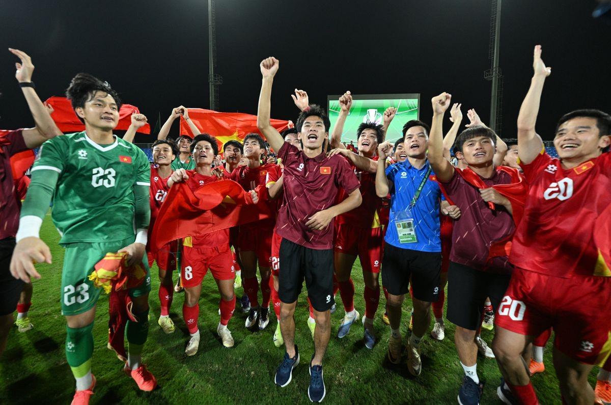 九游娱乐登录入口-5胜1负，越南U23本届亚洲杯仅输给中国U23，打进10球丢5球